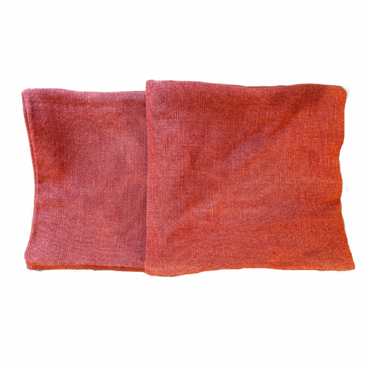 THE TOASTY ORANGE THROW PILLOW COVER