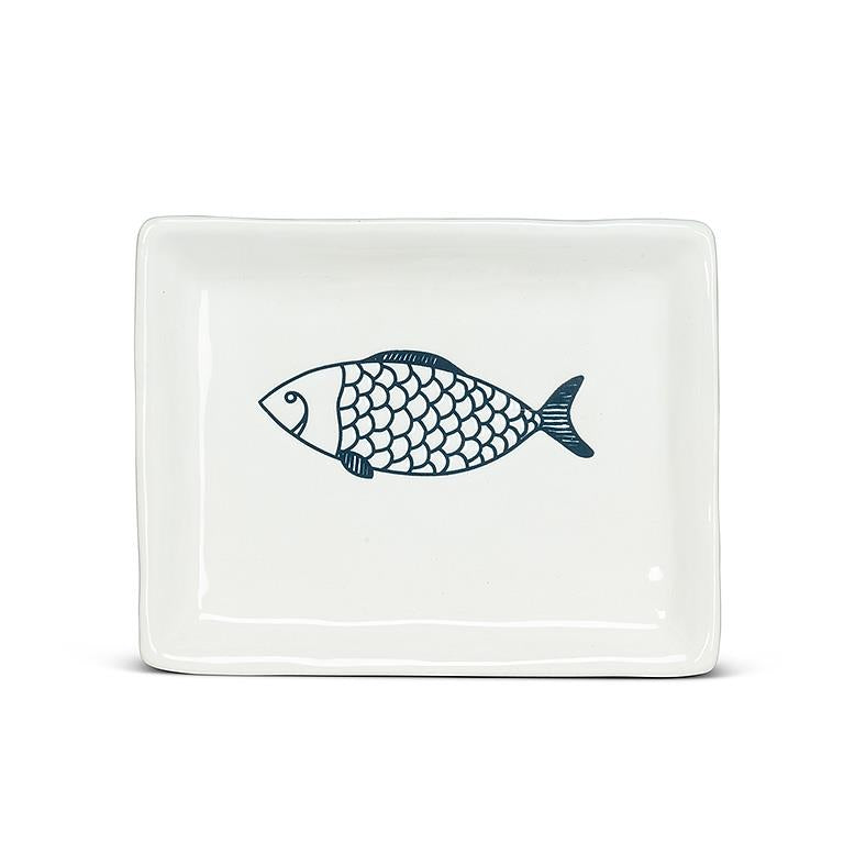 Small Rectangular Fish Dish - 6"L
