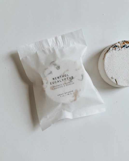Menthol Eucalyptus Shower Steamer 2 oz.
