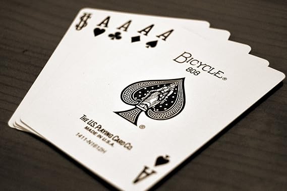 Bicycle Poker Size Standard Index Playing Cards