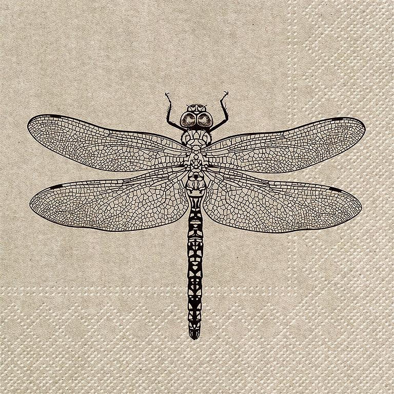 Dragonfly Napkin 20Pk