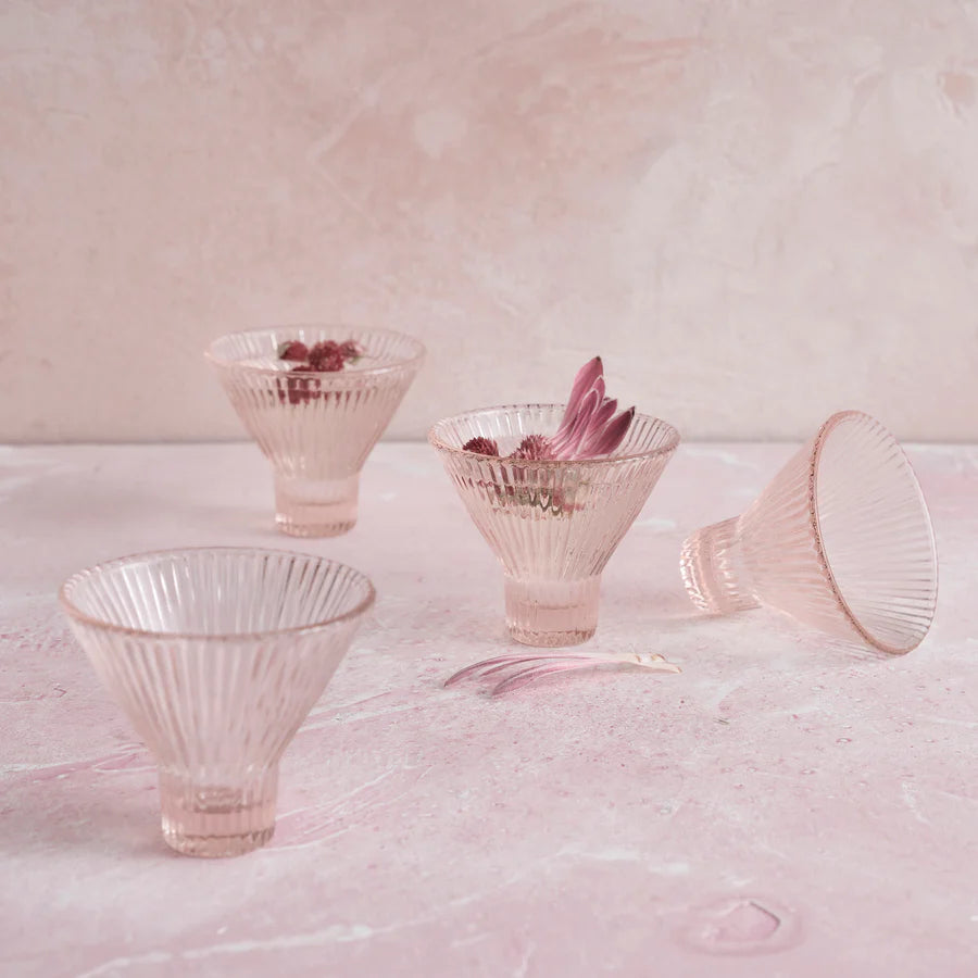Pink Martini Glass