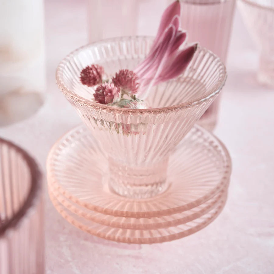 Pink Martini Glass