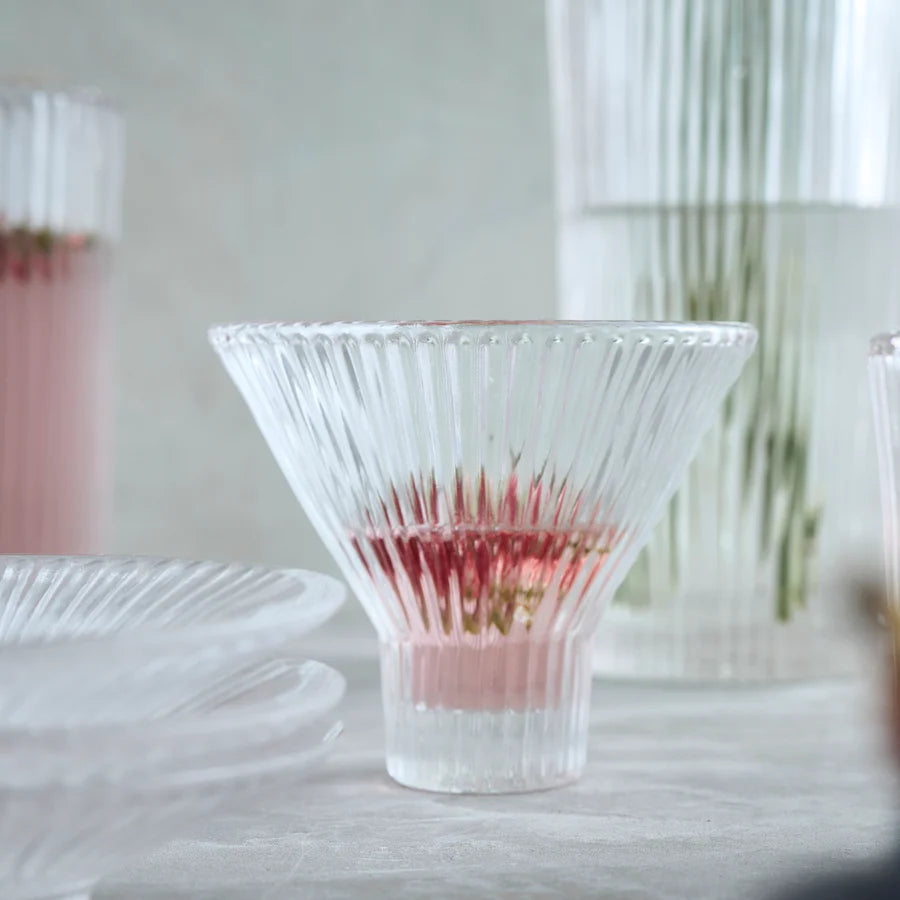 Clear Martini Glass