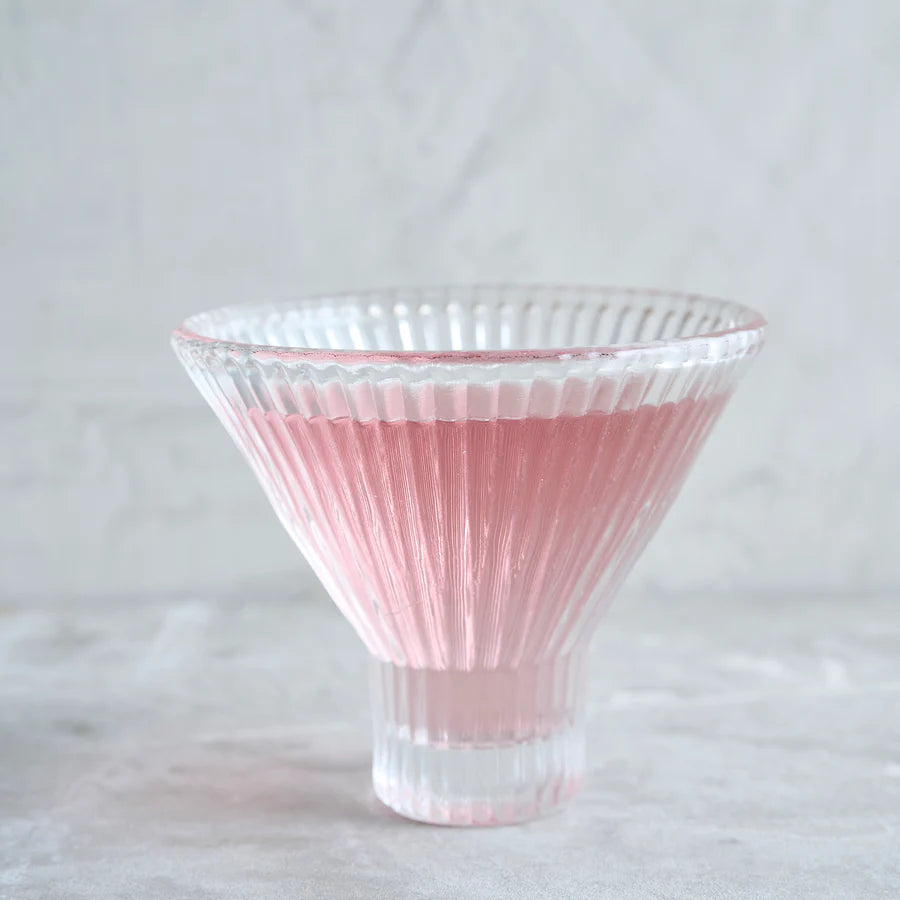 Clear Martini Glass