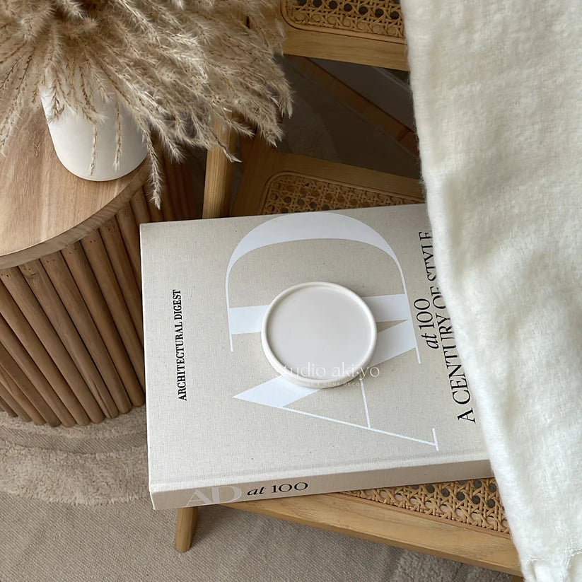 Round Catch-All Trinket Tray / Coaster