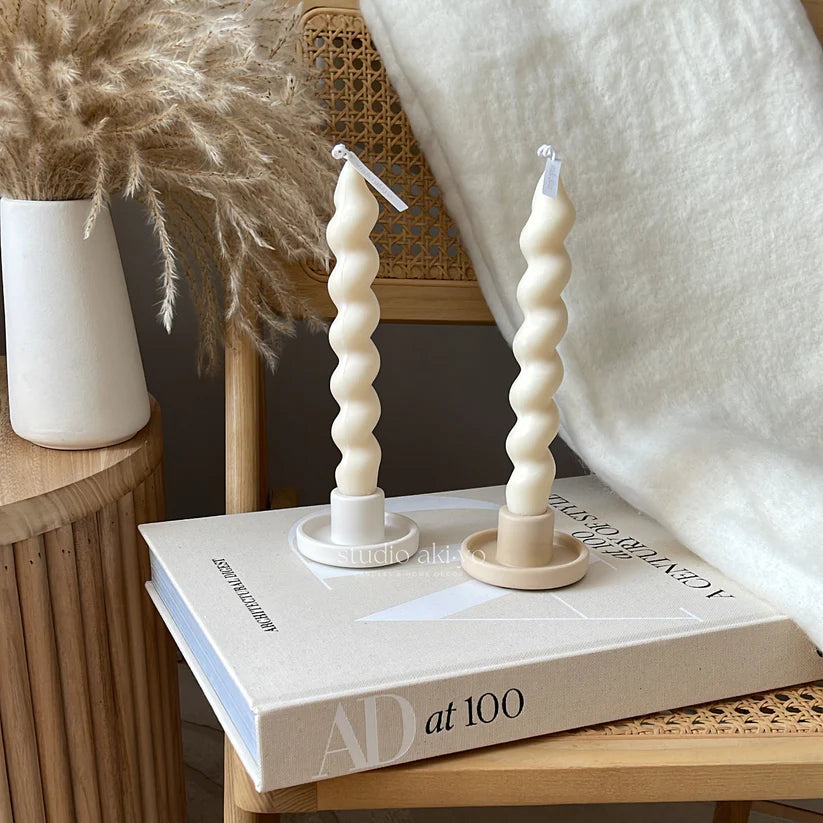 Round Taper Candle Holder