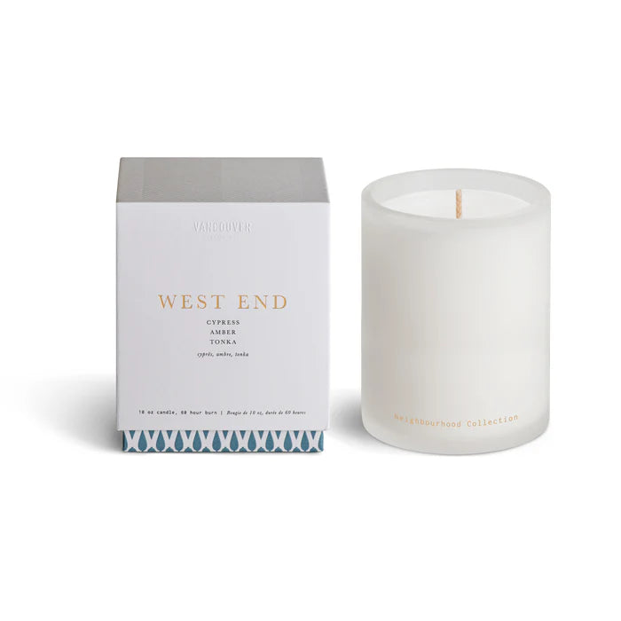 WEST END CANDLE 10oz - Vancouver Candle Co.