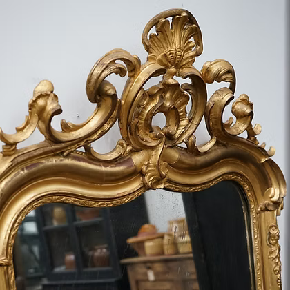 Antique French Mirror c.1850 - Extra Large