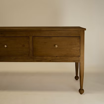 Margot Three Drawer Reclaimed Wood Console