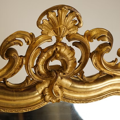 Antique French Mirror c.1850 - Extra Large