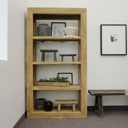Dover Reclaimed Wood Bookshelf - Natural