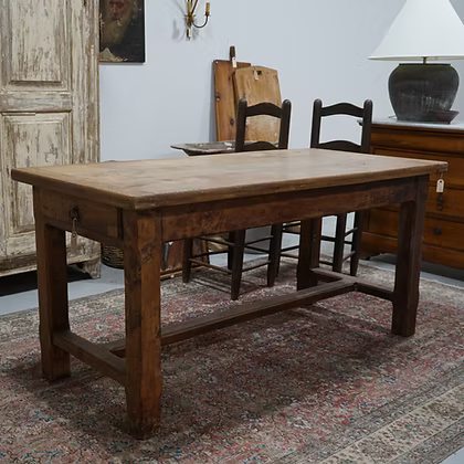 c.1900 French Harvest Table