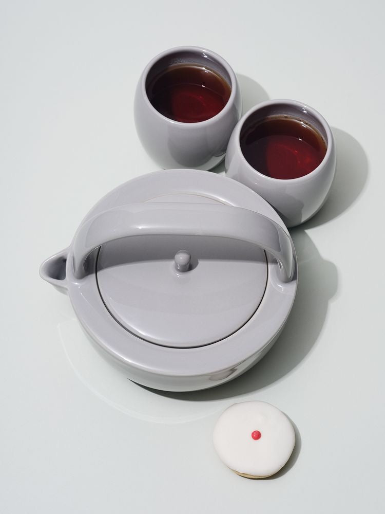Small Tea Pot Grey