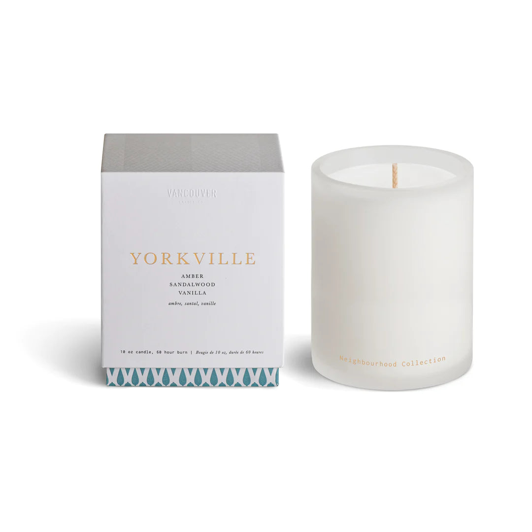 YORKVILLE CANDLE 10oz - Vancouver Candle Co.