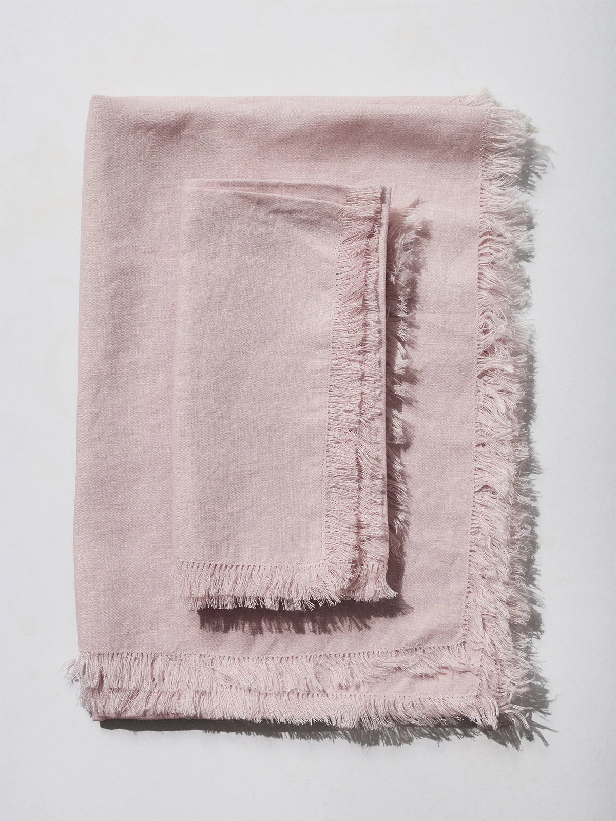 Runner and Napkin Set Blush