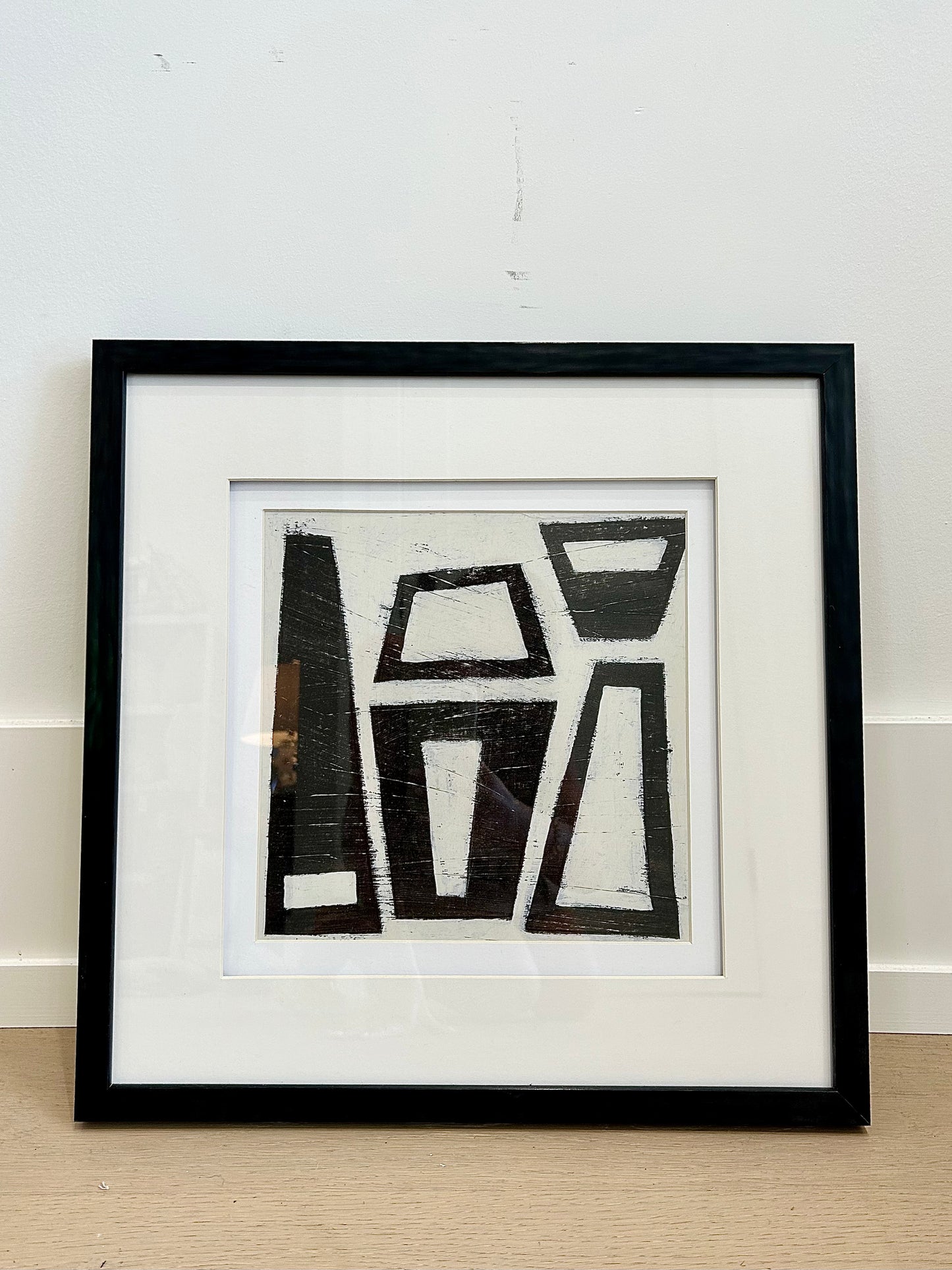 HIEROGLYPH VII FRAMED PRINT