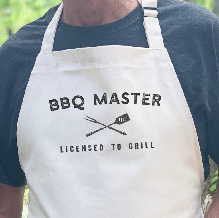 DAD’S BBQ MASTER LICENSED TO GRILL - APRON