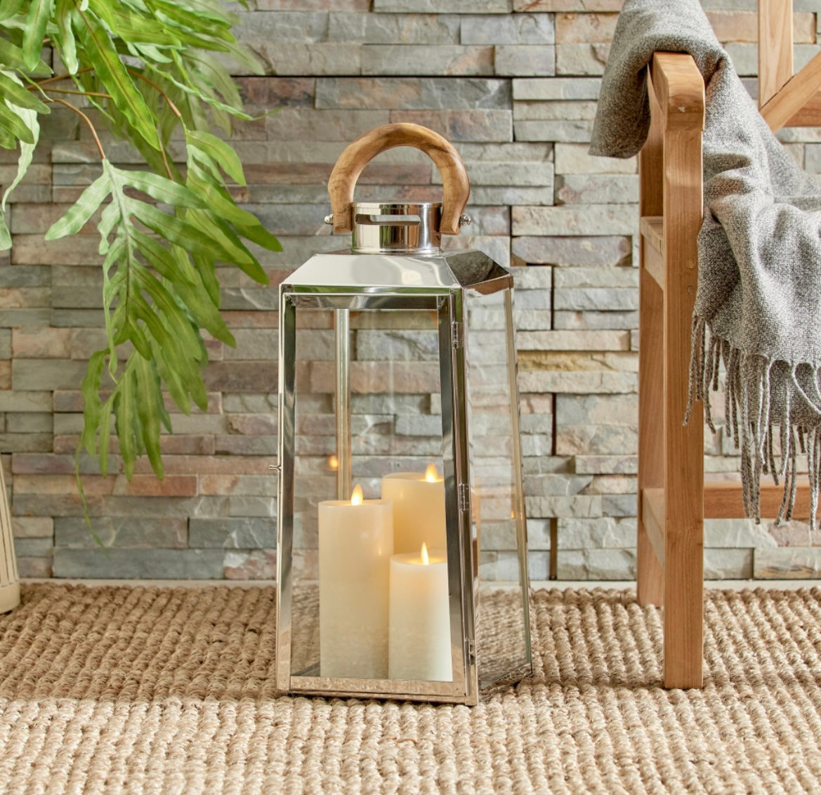 OCEANSIDE OUTDOOR LANTERN LARGE