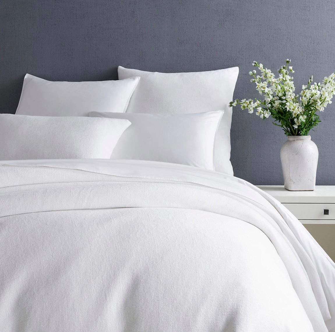 Montauk White Duvet Cover Full/Queen