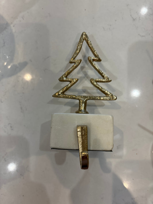 Tree stocking holder