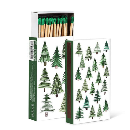 Green Tree Matches 45Pc - 4"L