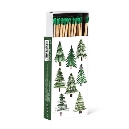 Green Tree Matches 45Pc - 4"L