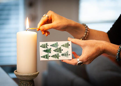 Green Tree Matches 45Pc - 4"L