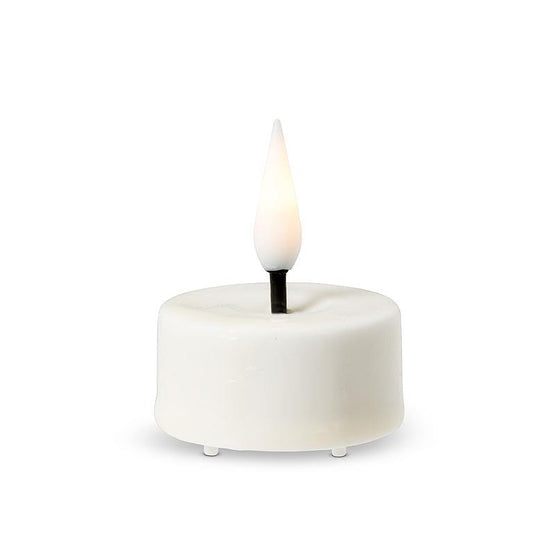 Sand LED Tealight 6pc - 1.5"H