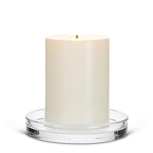 Simple Classic Candle Holder - 4.75"D