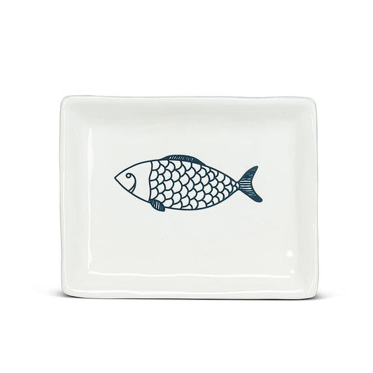 Small Rectangular Fish Dish - 6"L