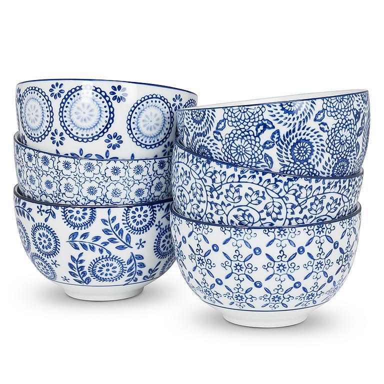 Blue/White Deep Bowl