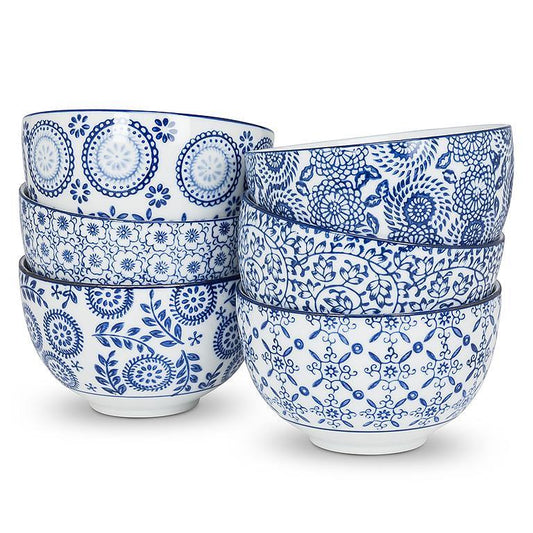 Blue/White Deep Bowl