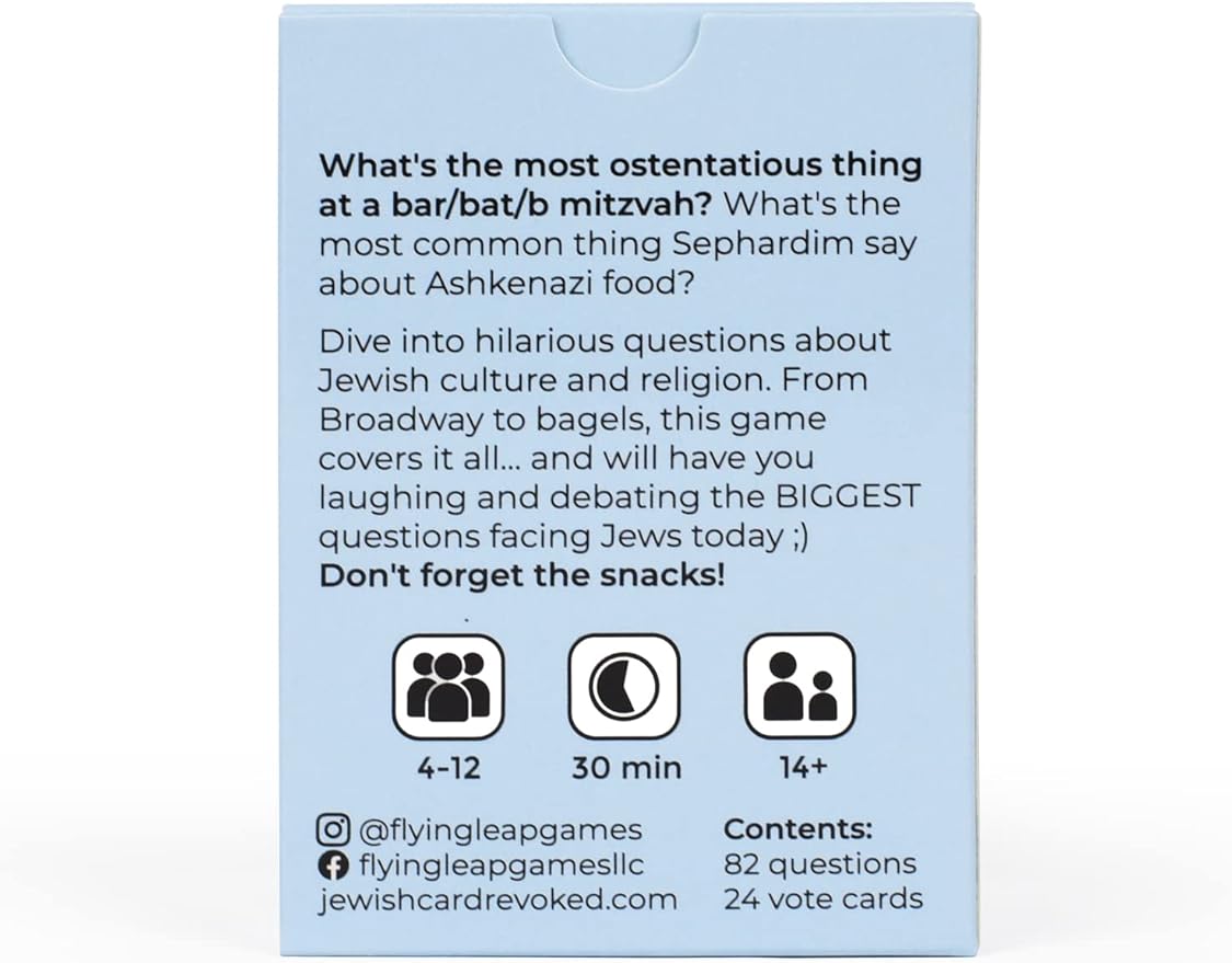 Jewish Card Revoked Game