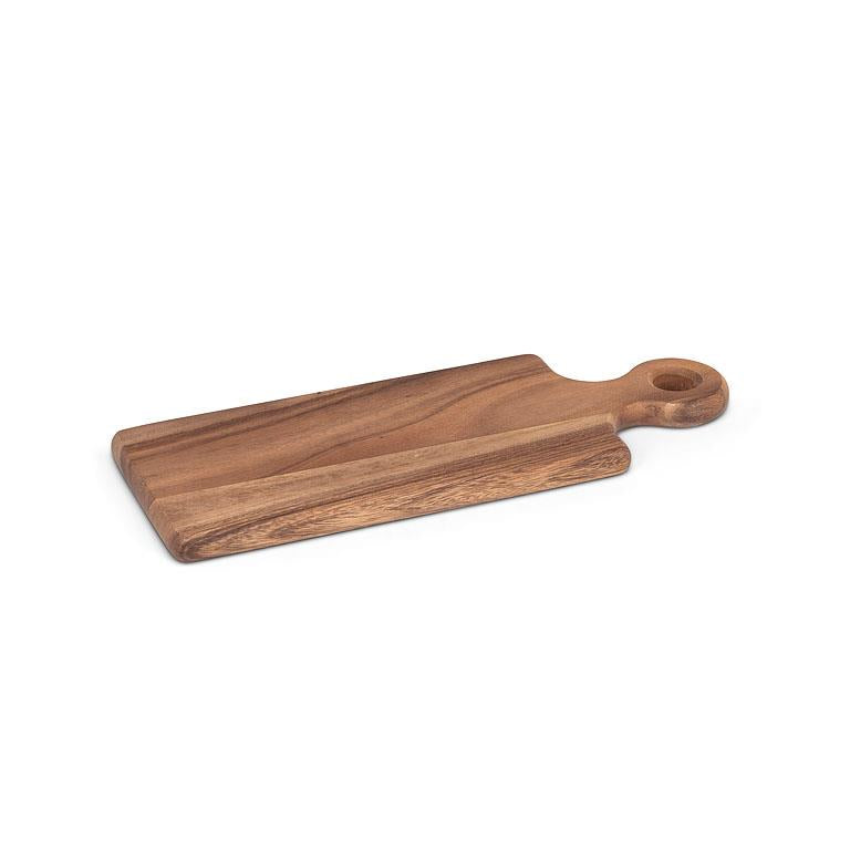 Small Rectangle Wood Board With Loop Handle - 6x16"L