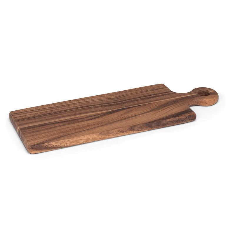 Med Rectangle Wood Board With Loop Handle - 7x20"L