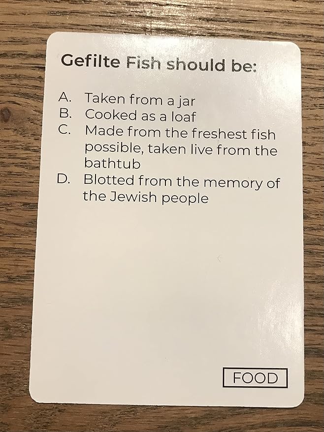 Jewish Card Revoked Game