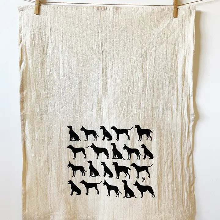 Tea Towel - Dogs (HAYVN)