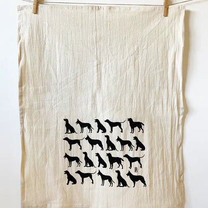 Tea Towel - Dogs (HAYVN)