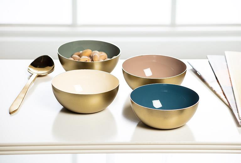 Mini Enamel Bowl 4"D