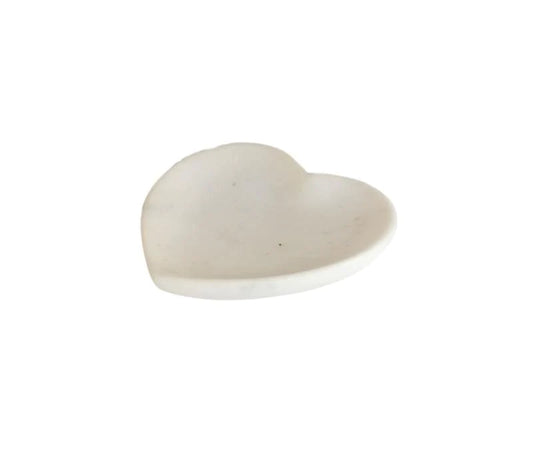 Lothantique Heart Soap Dish White Marble