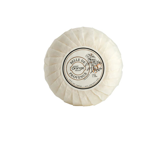 Belle De Provence 100g Round Soap Sweet Orange