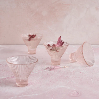 Pink Martini Glass