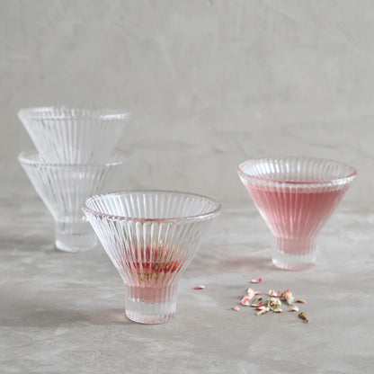 Clear Martini Glass