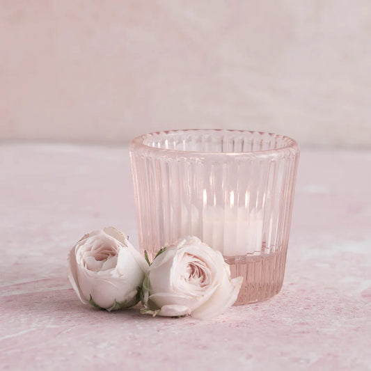 Pink Tea light / Votive Holder