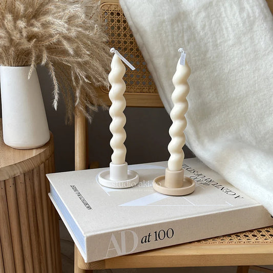 Round Taper Candle Holder