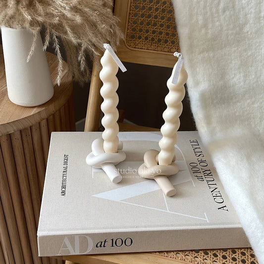 Knot Taper Candle Holder