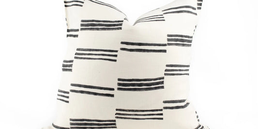 WEAVE BLOCK THROW PILLOW COVER