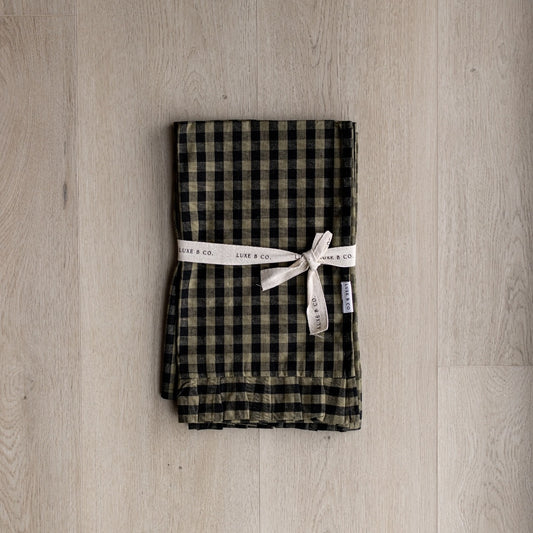 Olive Green Kitchen Towel