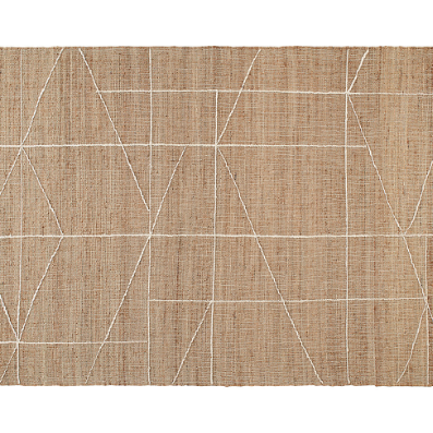 JUDSON NATURAL/IVORY JUTE WOVEN RUG